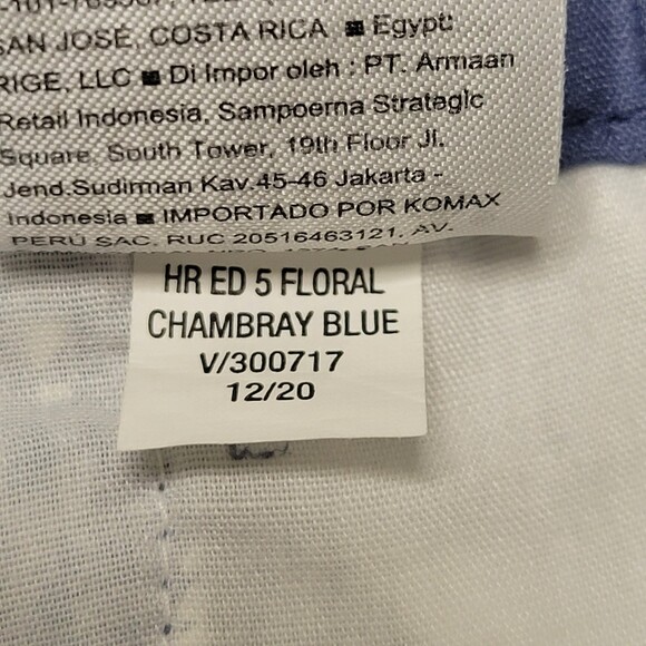 Old Navy Everyday Short high rise chambray blue floral size 4 NWOT - Picture 7 of 8